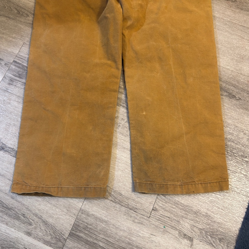 Vintage Duxbak 70S Duck Canvas Hunting Pants Two Tone Field Workwear 38X28 - Picture 9 of 16